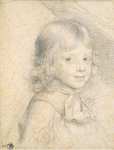 La Mare-Richart Florent de Portrait of Philippe de Savoie as a Child - Hermitage